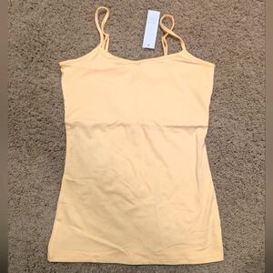 White House Black Market Women's Yellow Cami